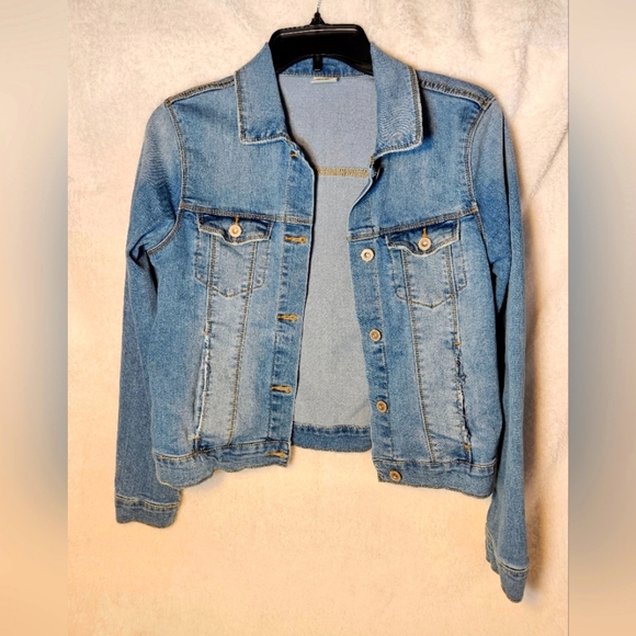 Zara Girls Jean Jacket - Picture 1 of 4